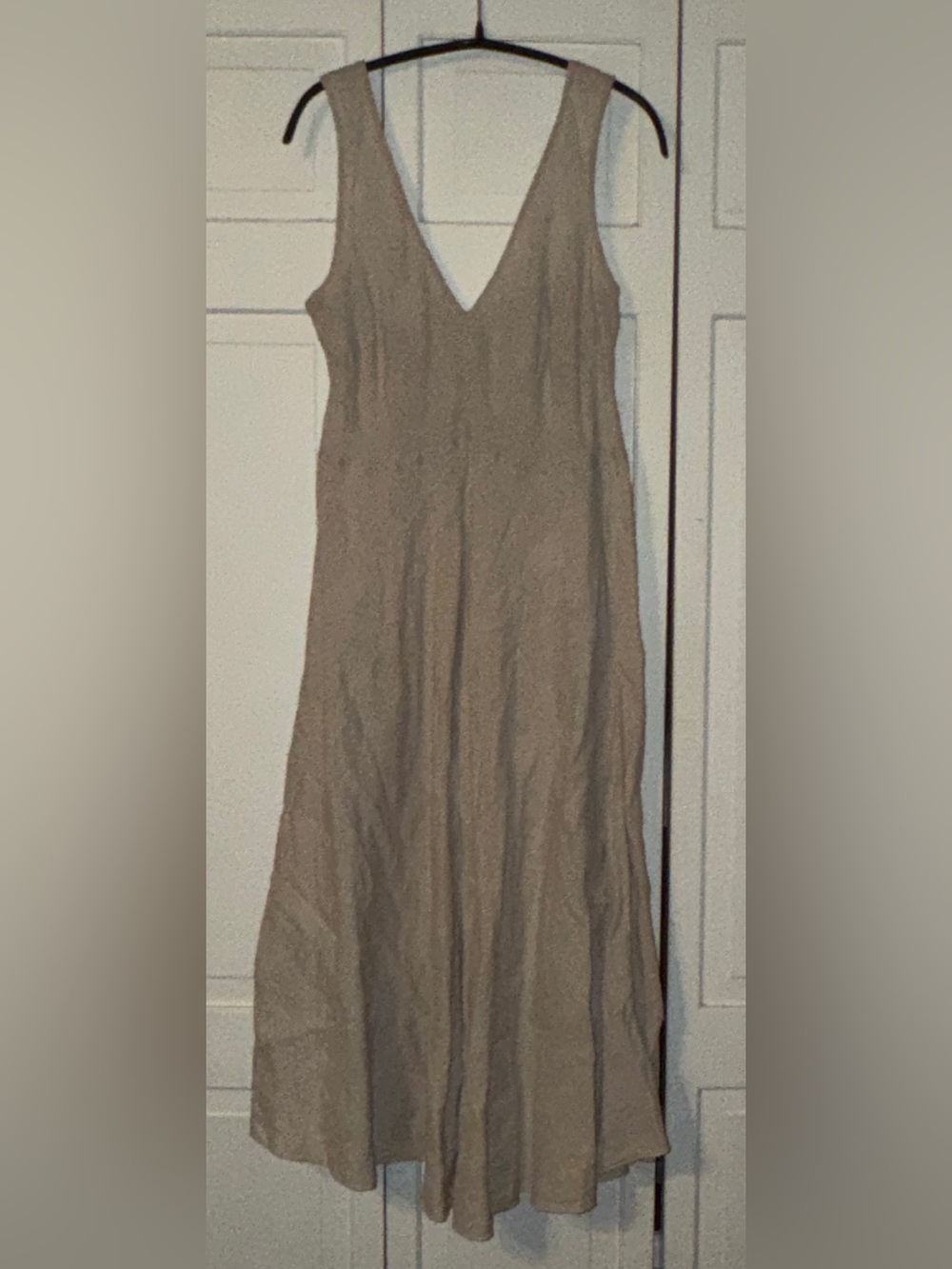 Linen Sundress by azul clothes - made in Ibiza - size Large